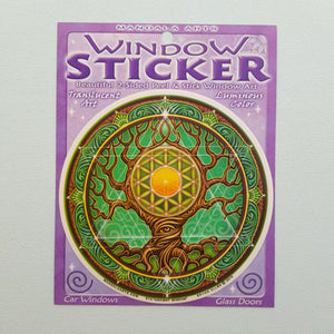 Ancient Wisdom Window Sticker
