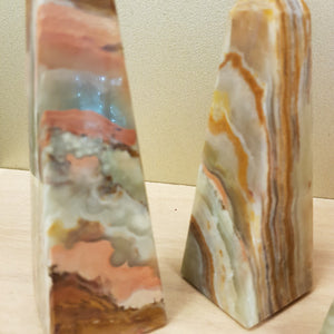 Banded Calcite aka Marble Onyx Obelisk 