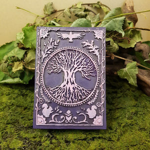 Purple Tree of Life Trinket Box