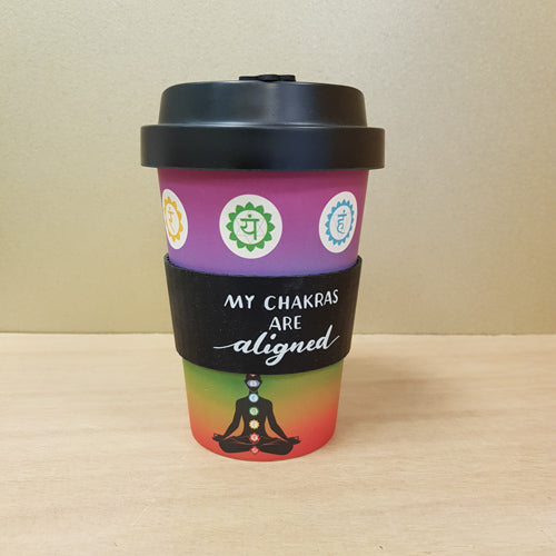 Chakra Eco-to-Go Bamboo Cup (approx 14x10X10CM)