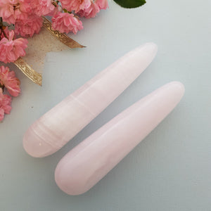 Mangano aka Pink Calcite Massage Wand