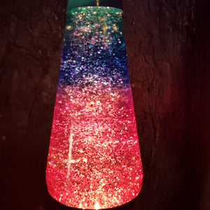 Aurora Diamond Glitter Lava Lamp 