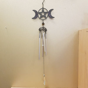 Triple Moon Wind Chime