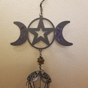 Triple Moon Wind Chime