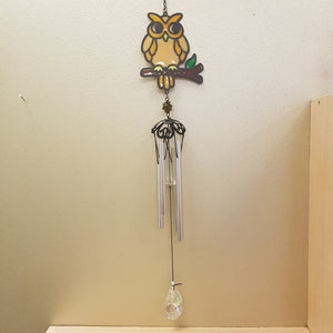 Owl Wind Chime (approx 63cm)