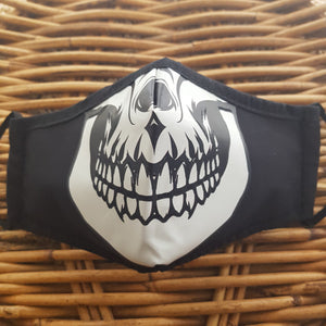 Skull Face Mask (30% cotton 30% polyprolene 40% polyester)