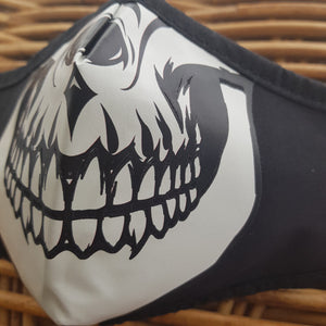 Skull Face Mask (30% cotton 30% polyprolene 40% polyester)