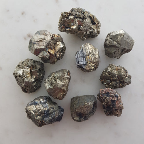 Colombian Pyrite Rough Nugget (assorted. approx. 3-4x2.5-3cm)