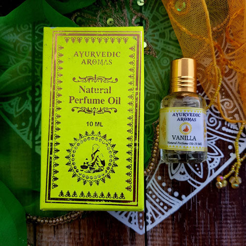 Vanilla Ayurvedic Perfume Oil (approx 10mls)