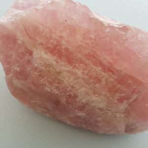 Rose Quartz Rough Rock (approx. 12.5x21.5x14cm)