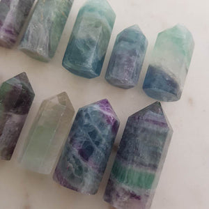 Rainbow Fluorite Polished Point