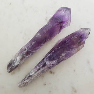 Amethyst Natural Cathedral Point (assorted. approx. 17x4x2.5cm)