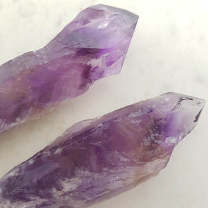 Amethyst Natural Cathedral Point (assorted. approx. 17x4x2.5cm)