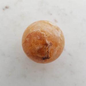 Golden Quartz Sphere (assorted. approx. 5.3cm diameter)