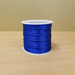 Royal Blue Rattail Satin Nylon Trim Cord for Crafting & Jewellery Making