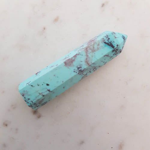 Turquoise Polished Point (approx. 9x2.5x2cm)