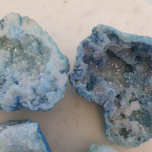 Aqua Blue Quartz Cluster