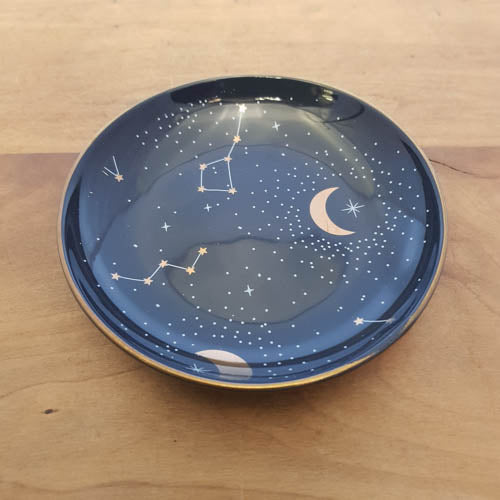 Star & Moon Trinket Dish (approx. 10.5x10.5x2cm)