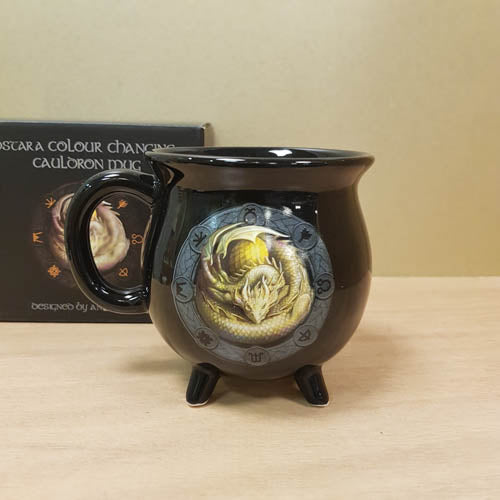 Ostara Colour Changing Cauldron Mug (Anne Stokes Collection)