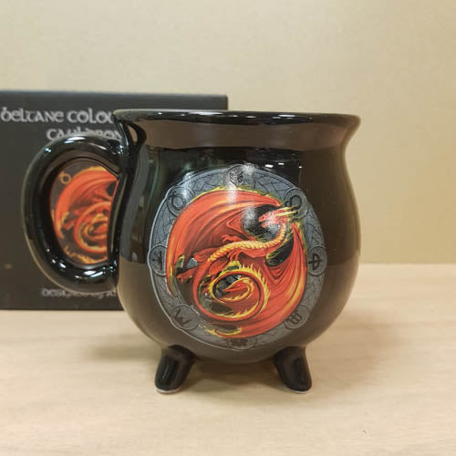 Beltane Colour Changing Cauldron Mug (Anne Stokes Collection)