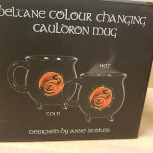 Beltane Colour Changing Cauldron Mug (Anne Stokes Collection)