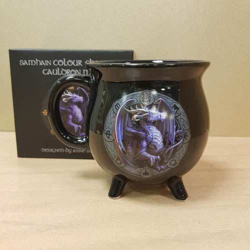 Samhain Colour Changing Cauldron Mug (Anne Stokes Collection) – Inspire ...