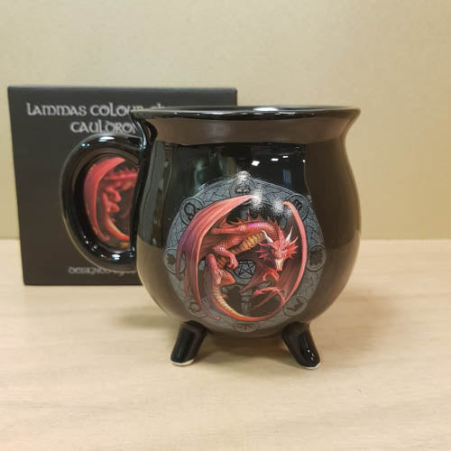 Lammas Colour Changing Cauldron Mug (anne Stokes Collection) – Inspire 