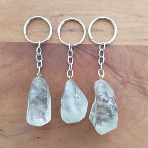 Prasiolite Keyring (aka Green Amethyst. assorted)