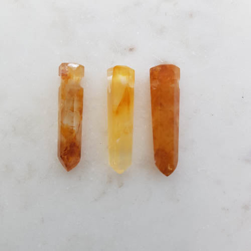 Golden Quartz Point Pendant (assorted)