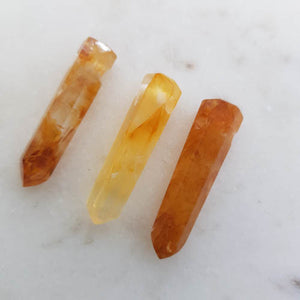 Golden Quartz Point Pendant (assorted)