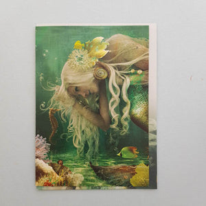 Mermaid Wishing You A Day Full Of Wonder Card