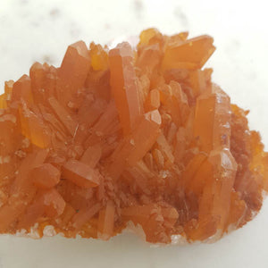 Tangerine Quartz Cluster (approx. 4.7x9.3x7.9cm)