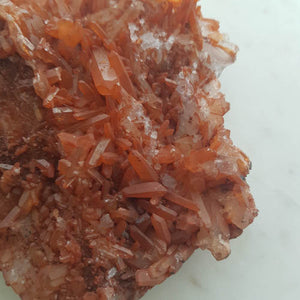 Tangerine Quartz Cluster