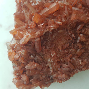 Tangerine Quartz Cluster