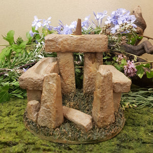 Stone Circle Backflow Incense Burner (approx 15x14x11cm)