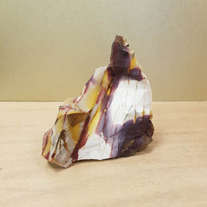 Mookaite Jasper Rough Rock (approx. 12.5x12.2x10.5cm)