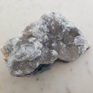 Rainbow Fluorite Rough Rock (approx. 6x15.3x9.5cm)