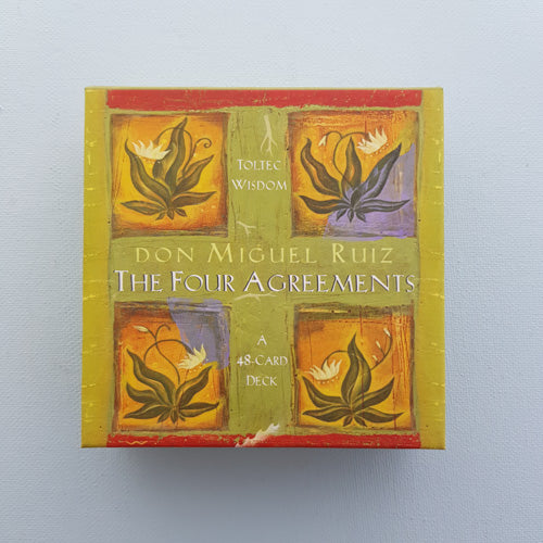 The Four Agreements Card Deck (48 cards on Toltec wisdom)
