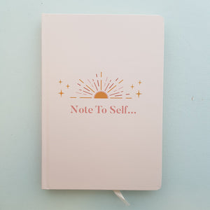 Note to Self Journal ( approx 21X14.5X1.6cm)