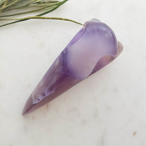 Fluorite Bird Skull