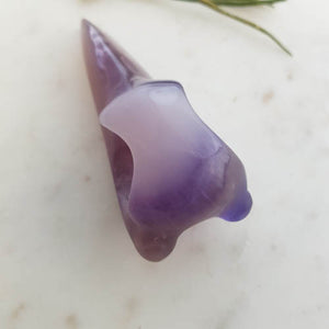 Fluorite Bird Skull