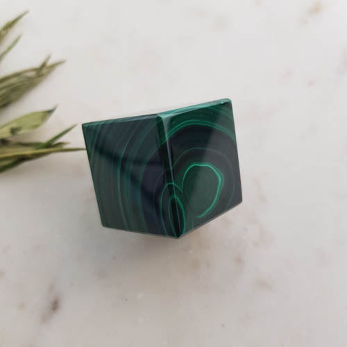 Malachite Balancing Cube (approx. 2.7x2.7cm)