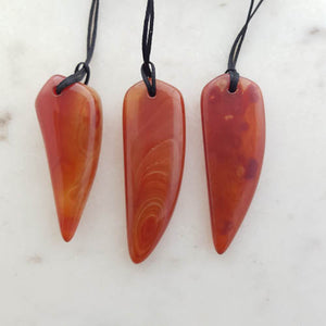 Red Agate Pendant (assorted)