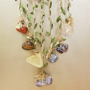 Sodalite Crystal Tree of Life Hanging ( approx 65x20cm)