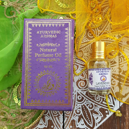 Lavender Ayurvedic Perfume Oil (approx 10mls)
