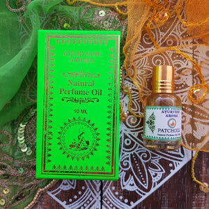 Patchouli Ayurvedic Perfume Oil (approx 10mls)