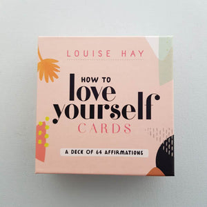 How To Love Yourself Affirmation Cards