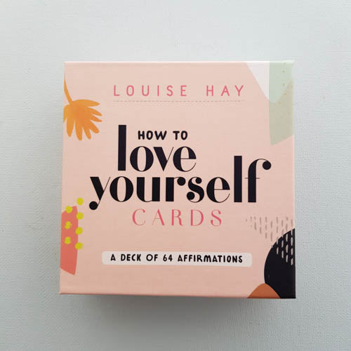 How To Love Yourself Affirmation Cards (64 cards)