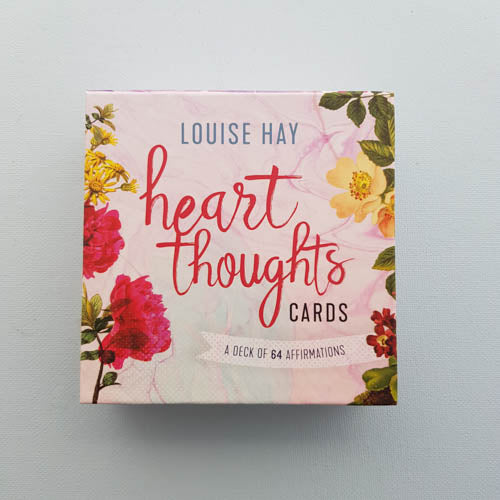 Heart Thoughts Affirmation Cards (a deck of 64 affirmations)