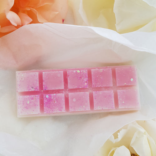 Pink Sugar Soy Wax Snap Bar (handcrafted in Aotearoa New Zealand from sustainable sources. 10 Squares)
